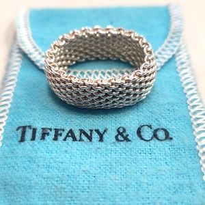 Tiffany & Co. Somerset Mesh Ring